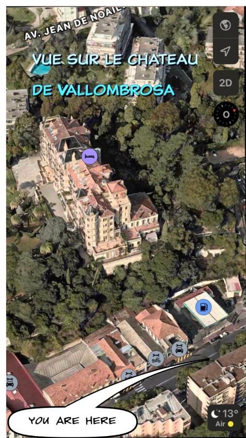 Luxurious Studio In Cannes 450M From Sea With Terrace And Air Conditioning And Private Parking 외부 사진